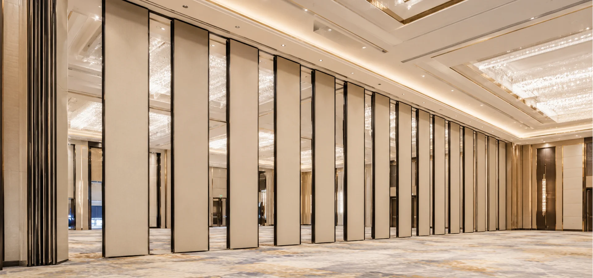 EBUNGE movable partition wall product range