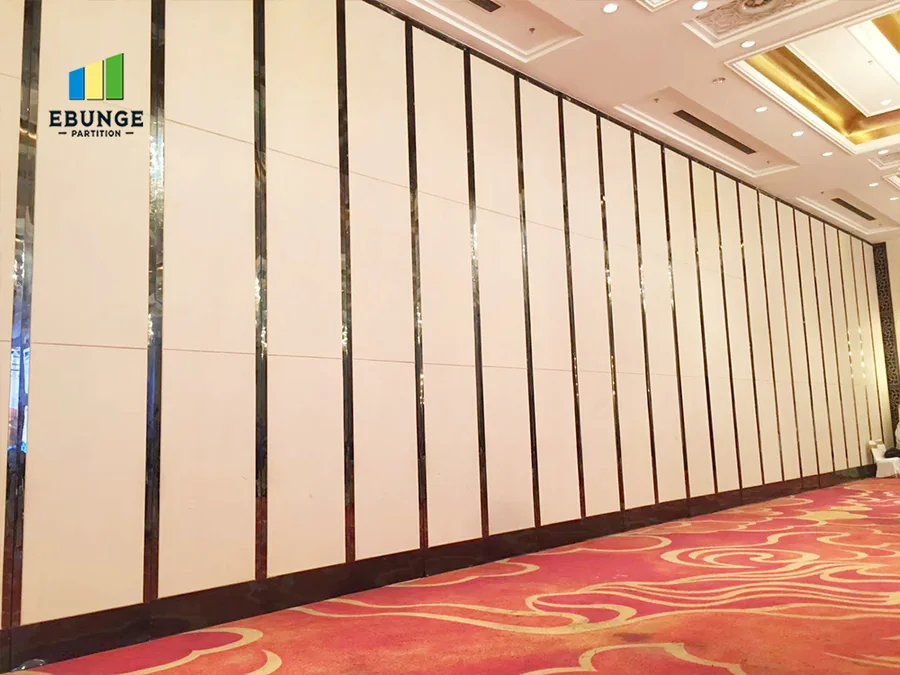 Commercial space movable partition wall solution
