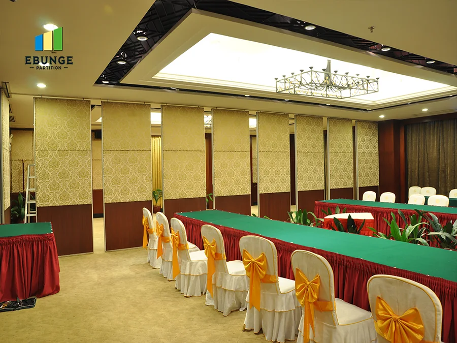 Conference room operable wall system